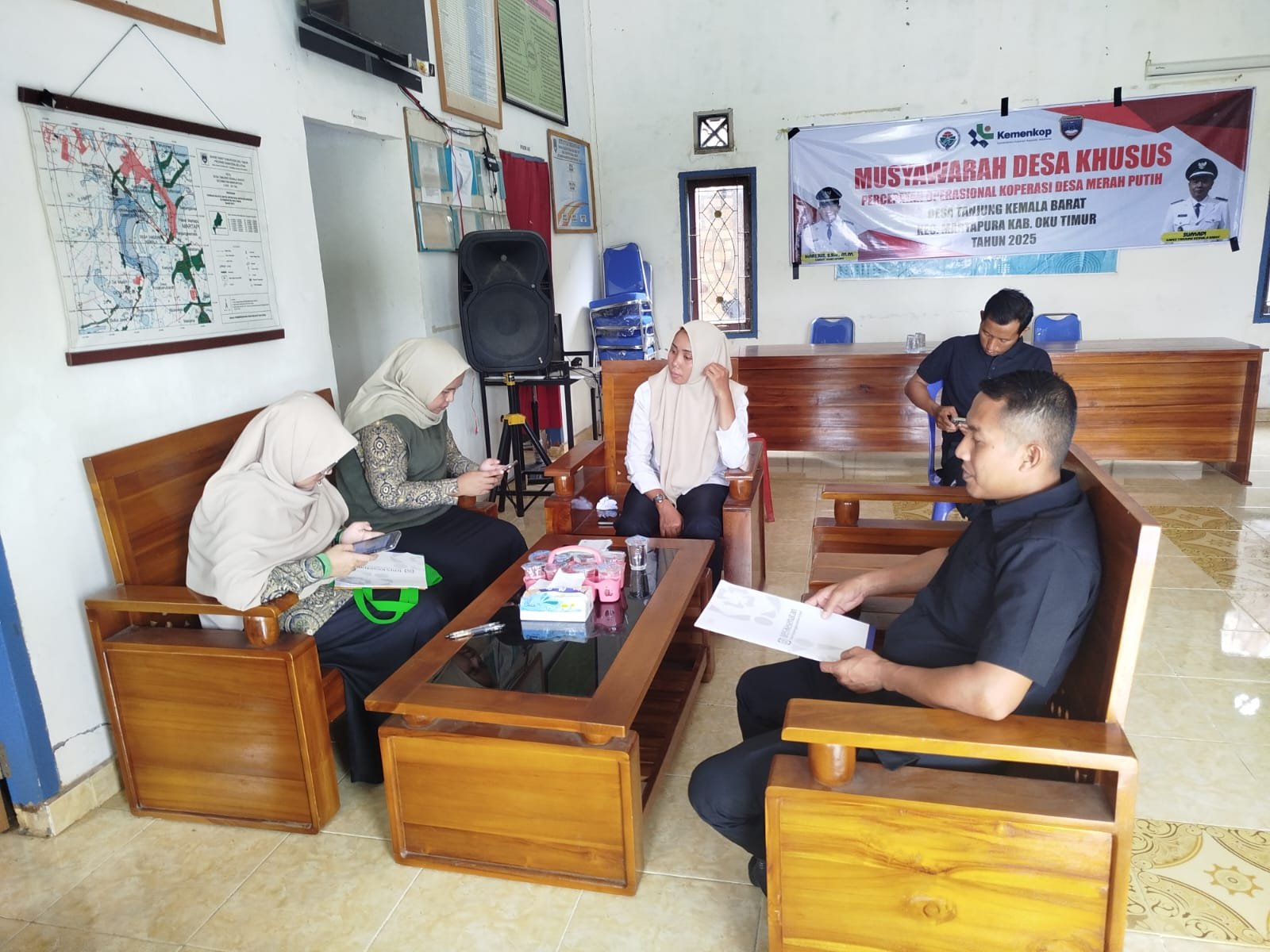 Desa Tanjung Kemala Barat Terima Penyaluran KIS dari BPJS Kesehatan