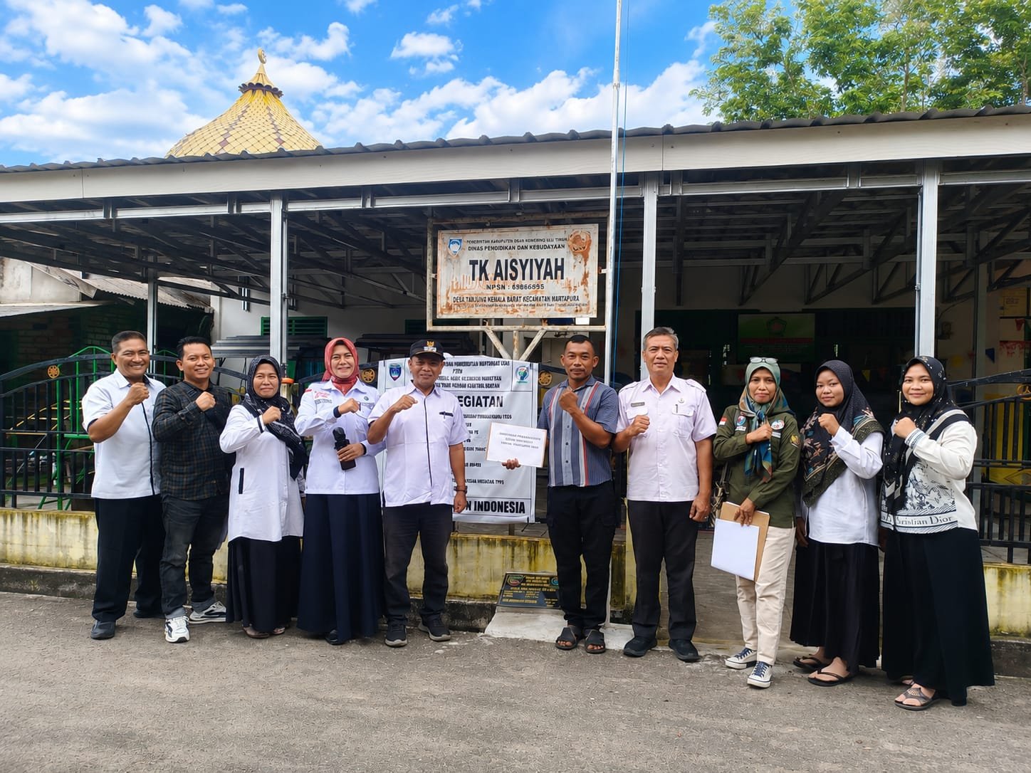 Kegiatan sertifikasi pembangunan Rangka atap menggunakan dana desa tahap 1 tahun anggaran 2026 
