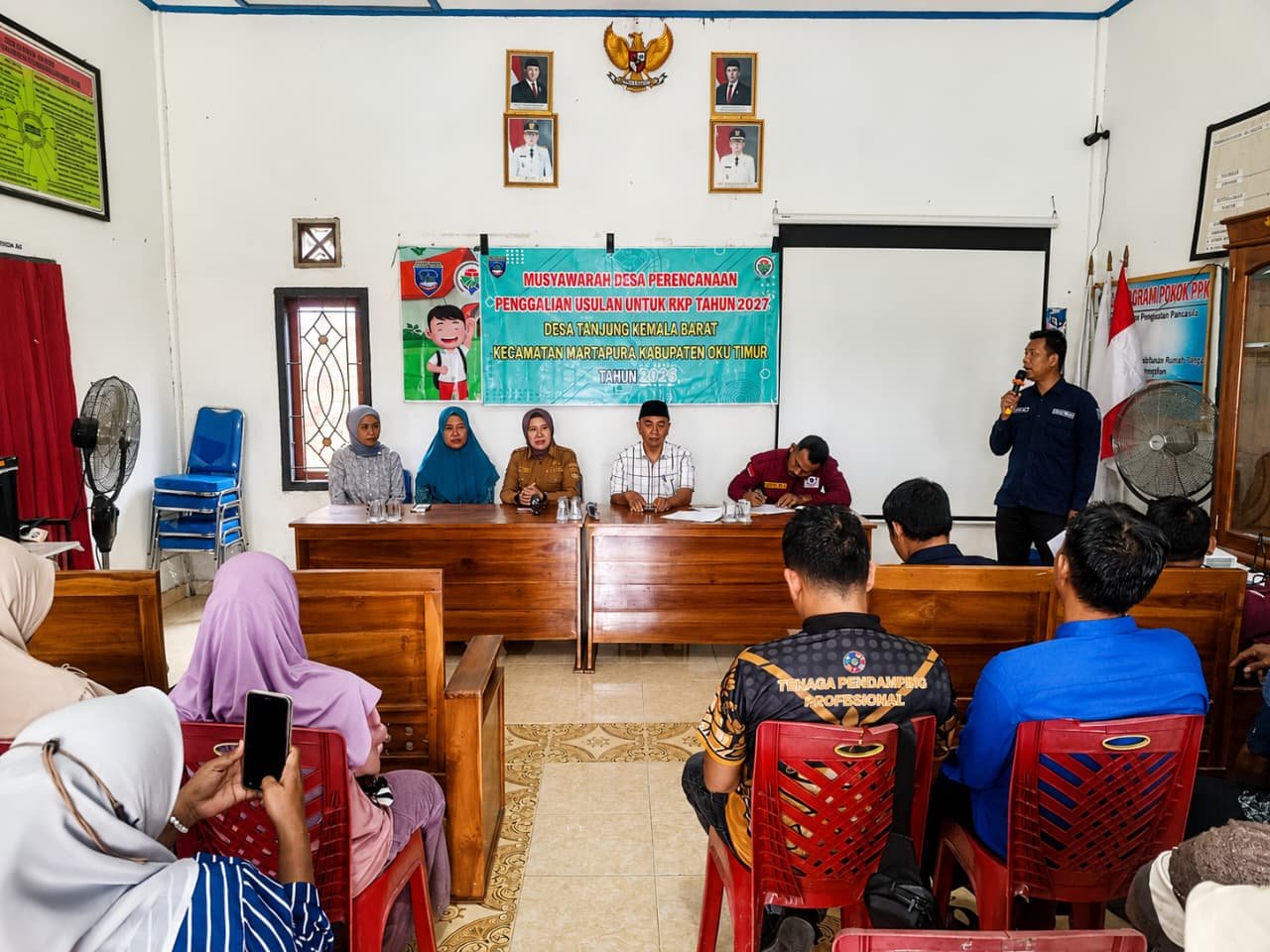 Kegiatan musyawarah desa penggalian usulan untuk rencana kerja pemerintah desa tahun anggaran 2027